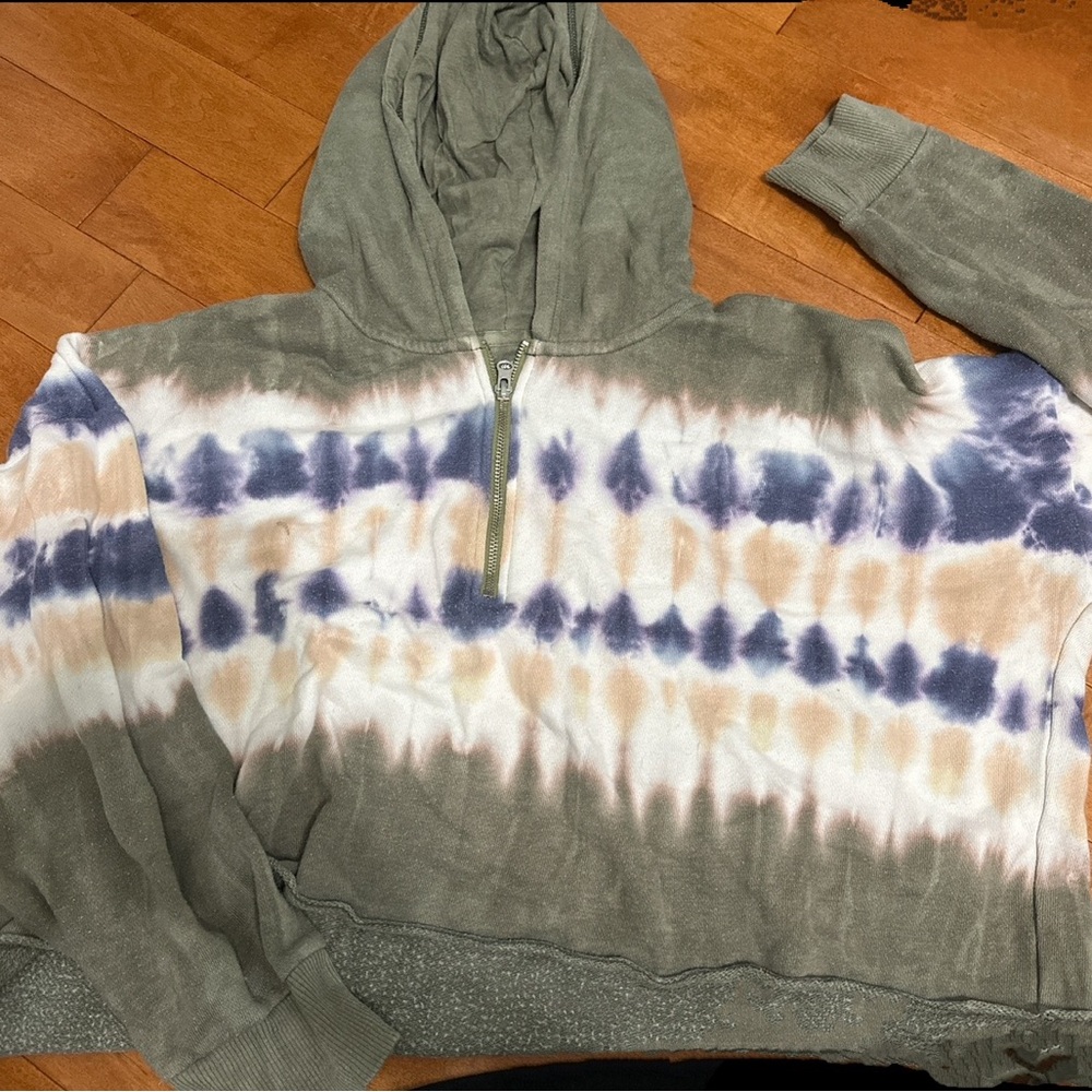 aerie cropped hoodie